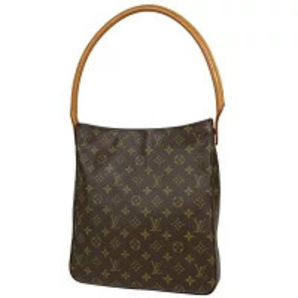 Louis Vuitton Looping Shoulder Bag Monogram Brown